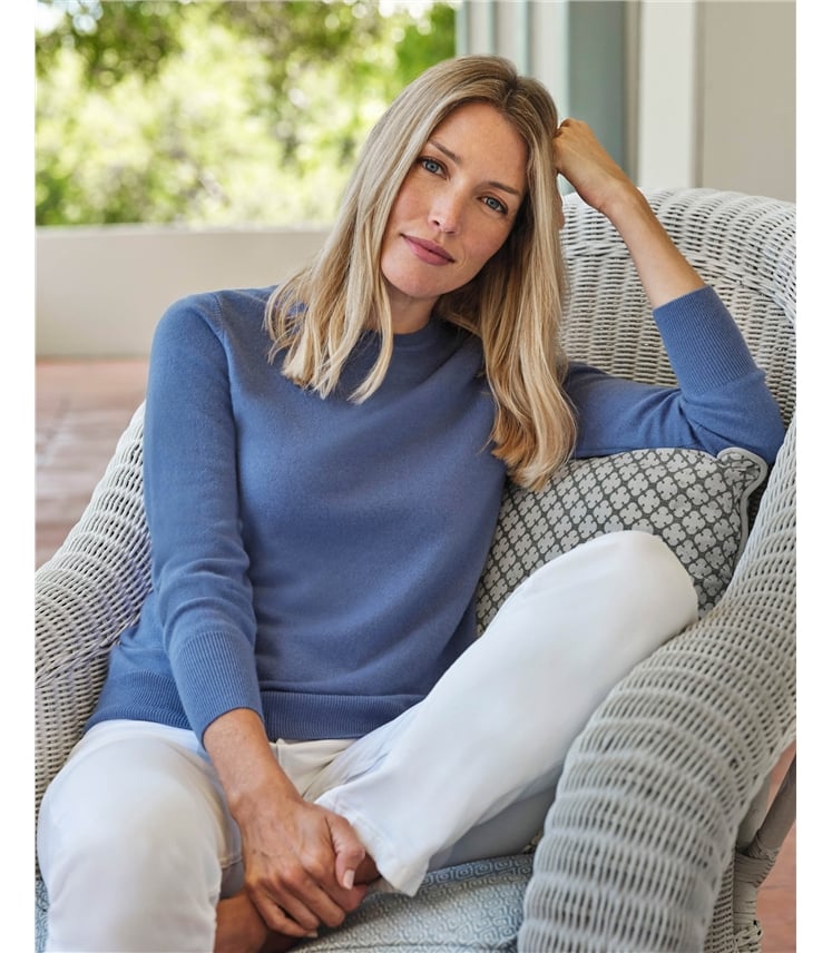 Cashmere Crew Neck Sweater